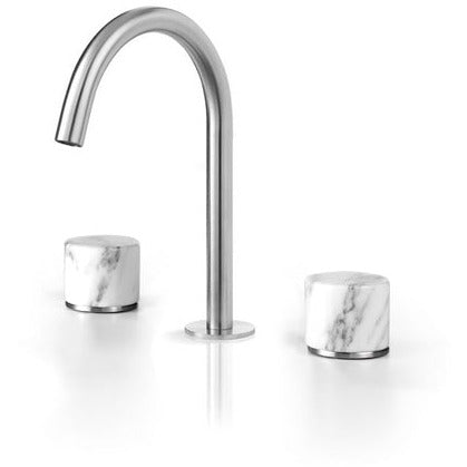 Lavabo faucet 3 holes Marble stainless steel MRB202