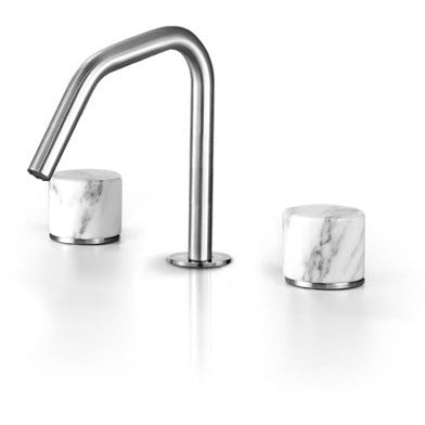 Lavabo faucet 3 holes Marble stainless steel MRB204