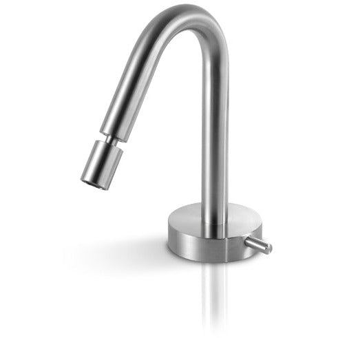Bidet faucet single hole Round stainless steel RND020