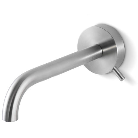 Lavabo faucet wall mount Round stainless steel RND038