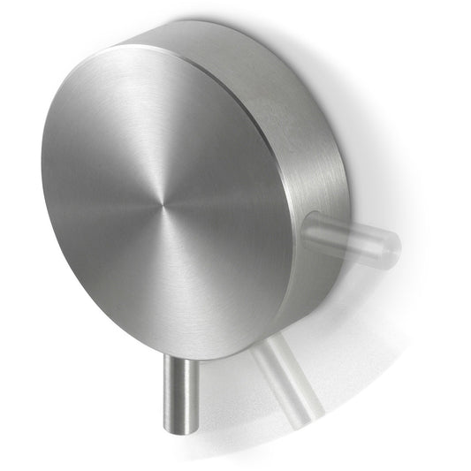 Diverter 2 way wall mount Round stainless steel RND104