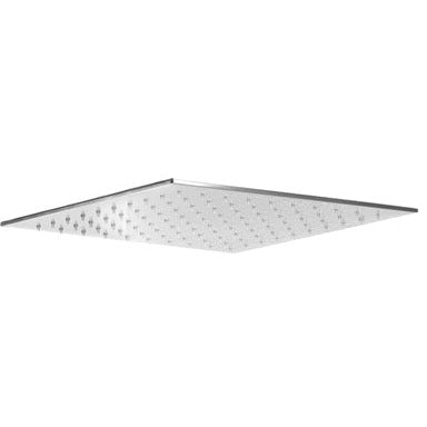Shower head slim square 200mm stainless steel SOF033