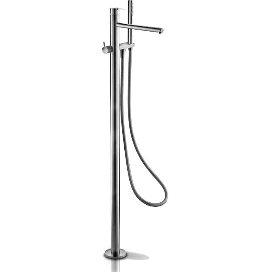 Rubinetto per vasca freestanding Stylo in acciaio inox STY070 