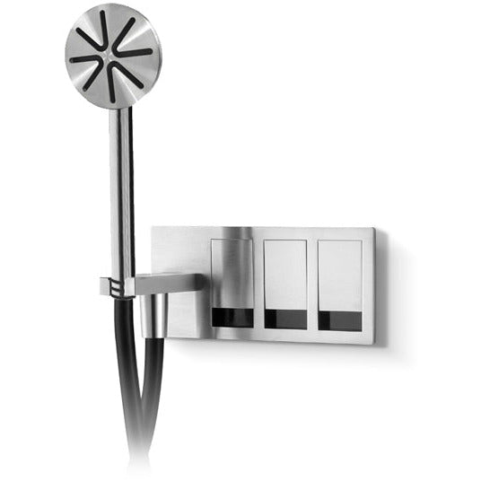 Bath and shower mixer wall mount TEK stainless steel TEK202