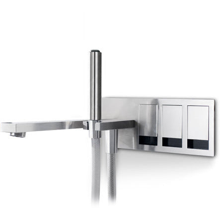 Bath and shower faucet wall mount TEK stainless steel TEK221