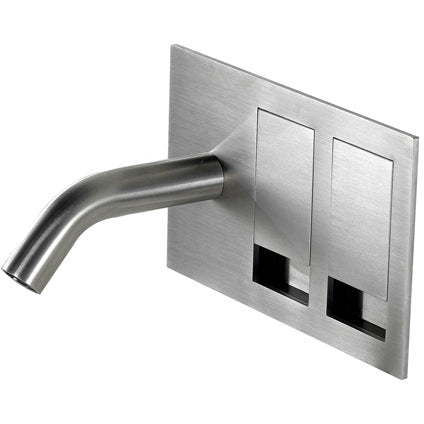 Lavabo faucet wall mount TEK ZERO stainless steel TOK030
