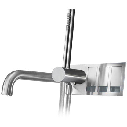 Bath and shower faucet TEK ZERO stainless steel TOK230