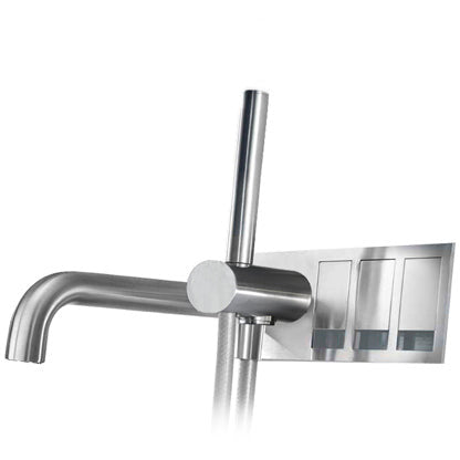 Bath and shower faucet TEK ZERO stainless steel TOK231