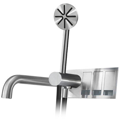 Bath and shower faucet TEK ZERO stainless steel TOK232