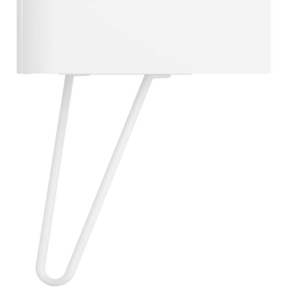 Legs steel Uniiq matte white 9"