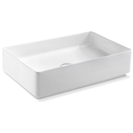 Lavabo en porcelaine FLY RECTANGULAIRE 60 L620