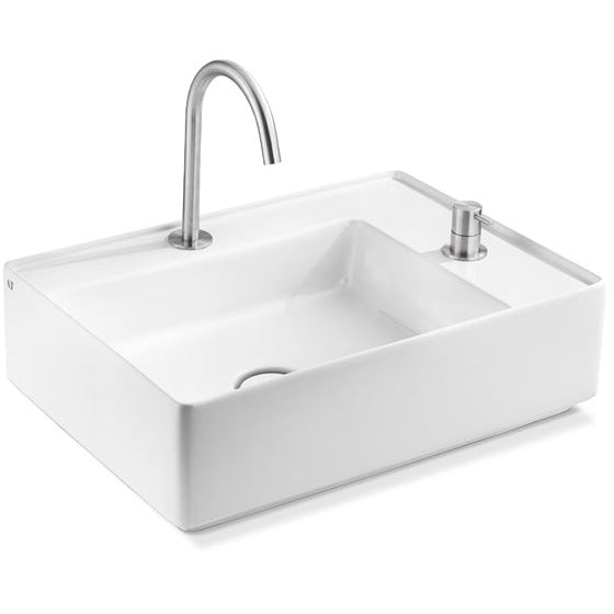 Porcelain Sink FLY RECTANGULAR L640