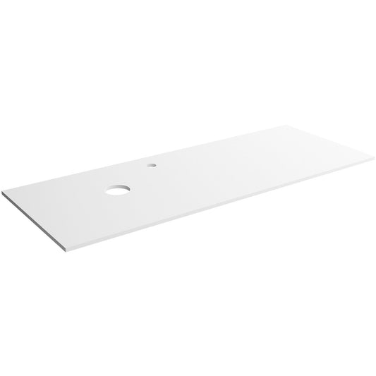 Countertop 12mm Solid surface matte white