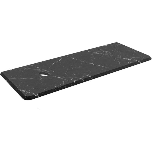 Piano di lavoro Marquina venato Quarzo nero composito 48 pollici (1200)