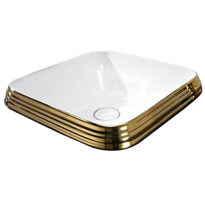 Évier en porcelaine CLASS SQUARE L609